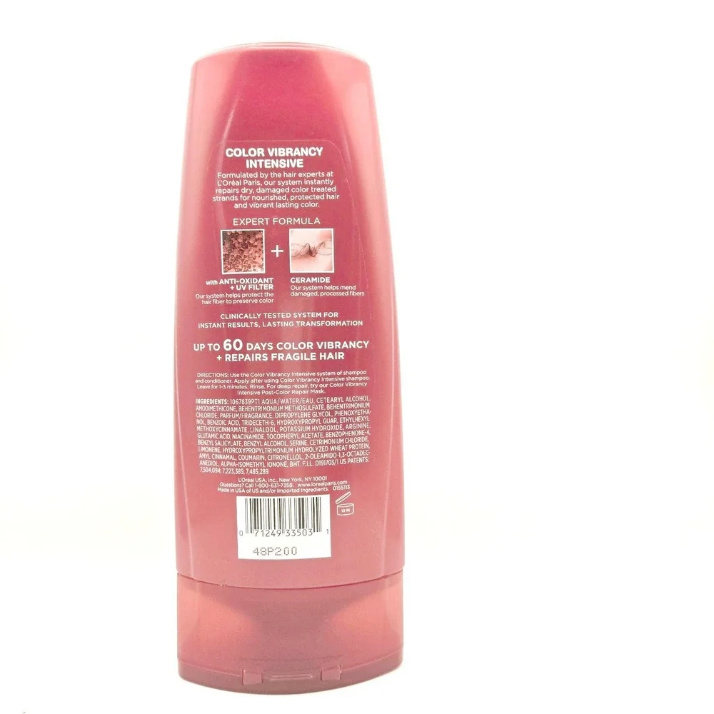 L'Oréal Paris Hair Expert Color Vibrancy 60 Day Intensive Conditioner 12.6oz NEW